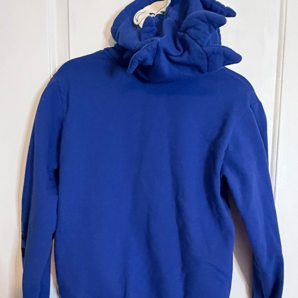 Sonic The Hedgehog Blue Kids Hoodie jacket  zip sz 18 XXL - Picture 3 of 10